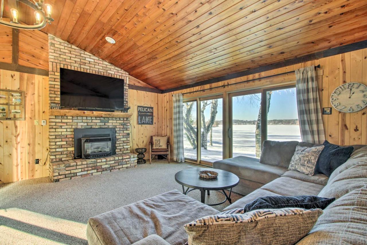 Pelican Lake Getaway On Stunning Peninsula! Pequot Lakes Ngoại thất bức ảnh