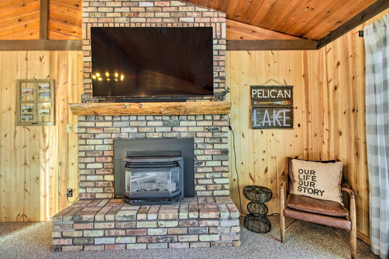 Pelican Lake Getaway On Stunning Peninsula! Pequot Lakes Ngoại thất bức ảnh